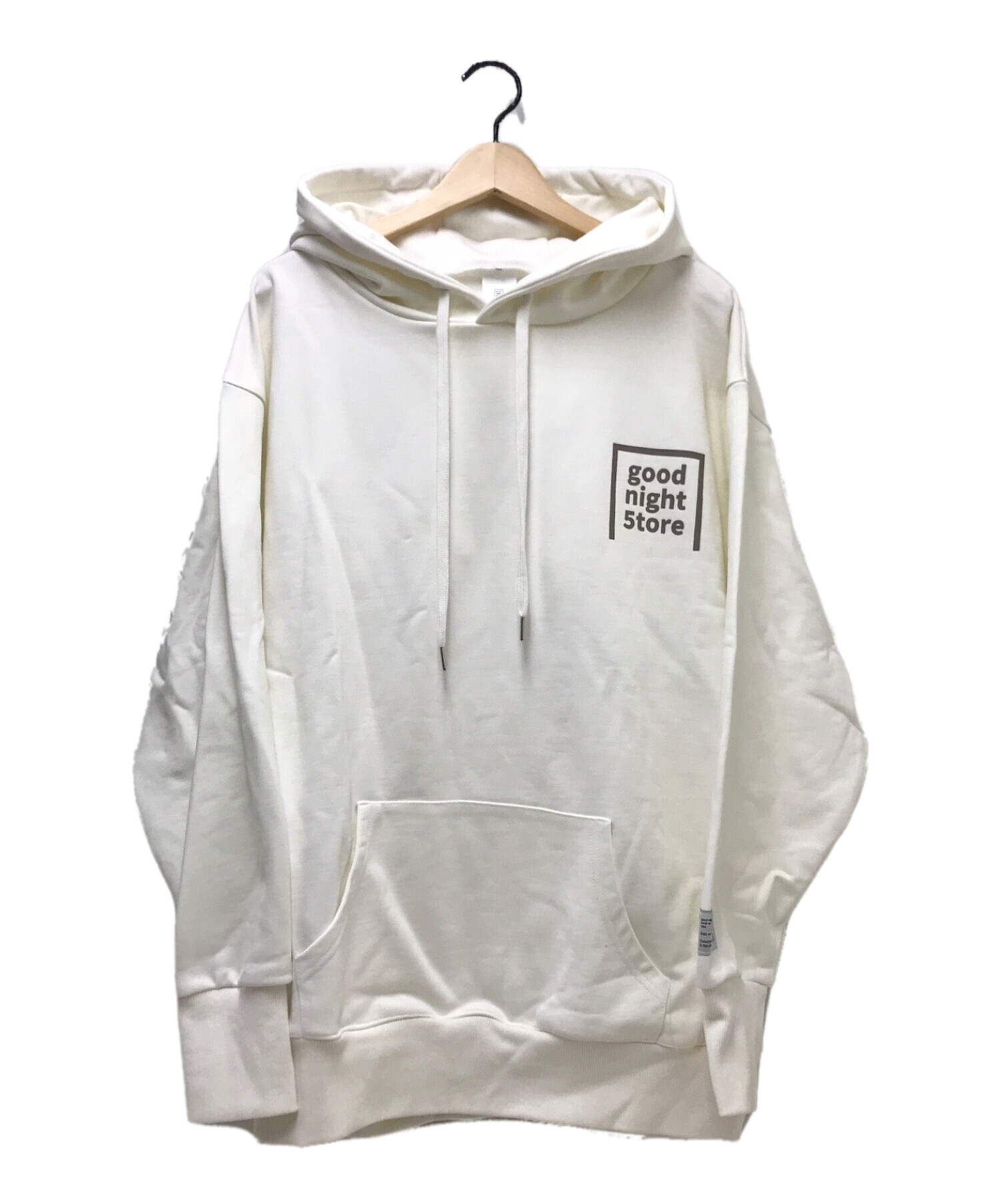 中古 古着通販 Good Night 5tore グッドナイトストア Hoodie Logo ホワイト サイズ Free ブランド 古着通販 トレファク公式 Trefac Fashion