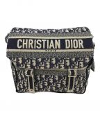 Christian Diorクリスチャン ディオール）の古着「DIORCAMP バッグ」｜ベージュ×ネイビー