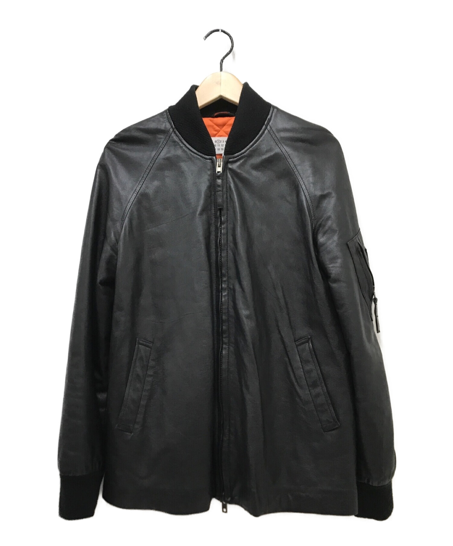 Maison Martin Margiela1 (メゾンマルタンマルジェラ1) ジャケット ブラック サイズ:38