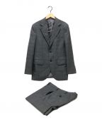 J.PRESS（ジェイプレス）の古着「グレナカートチェック スーツ/Essential Clothing」｜グレー