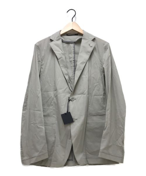 TAGLIATORE（タリアトーレ）TAGLIATORE (タリアトーレ) ストレッチテーラードジャケット グレー サイズ:46の古着・服飾アイテム