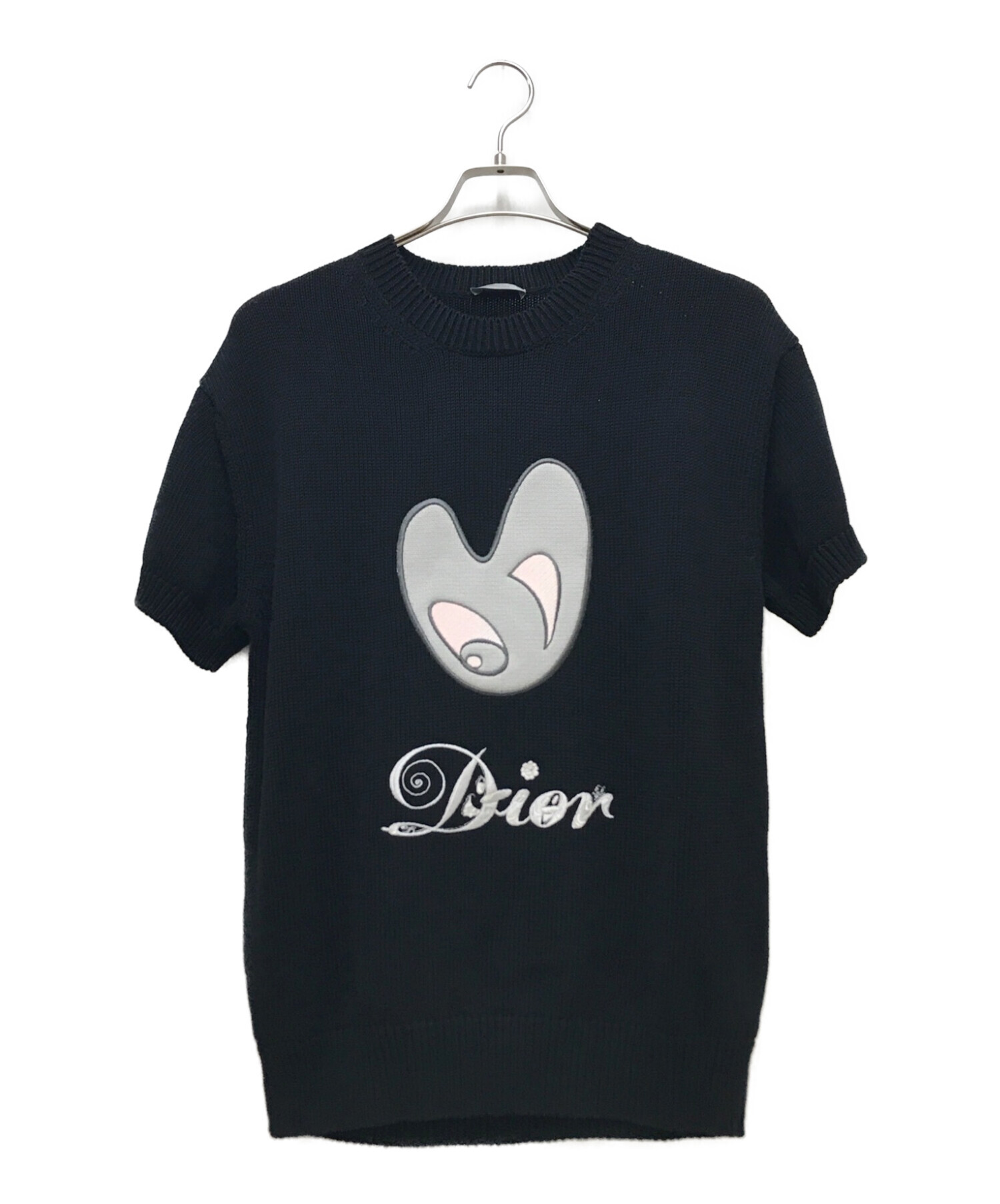 中古 古着通販 Christian Dior クリスチャン ディオール ケニーシャーフニット ブラック サイズ S ブランド 古着通販 トレファク公式 Trefac Fashion