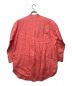 Traditional Weatherwear (トラディショナルウェザーウェア) タックアップノーカラーシャツ ピンク サイズ:S：4480円