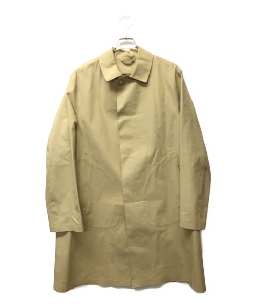 MACKINTOSH（マッキントッシュ）MACKINTOSH (マッキントッシュ) ゴム引きステンカラーコート ベージュ サイズ:42の古着・服飾アイテム