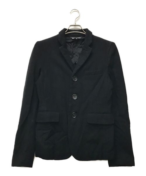 BLACK COMME des GARCONS（ブラック コムデギャルソン）BLACK COMME des GARCONS (コムデギャルソン) ジャケット ブラック サイズ:Sの古着・服飾アイテム