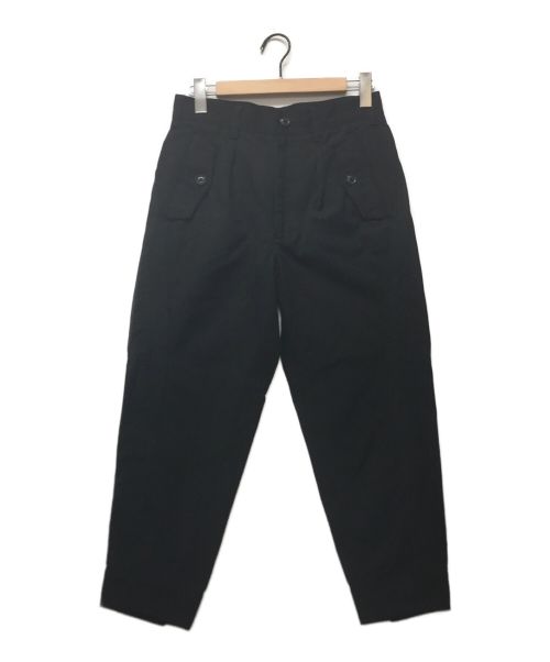 GROUND Y（グラウンドワイ）GROUND Y (グラウンドワイ) ワイドラインパンツ ブラック サイズ:1の古着・服飾アイテム
