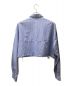 ADER error (アーダーエラー) Reda crop shirt ブルー サイズ:FREE：11800円