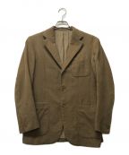 COMOLI）の古着「カシミア混ウールテーラードジャケット」｜ブラウン