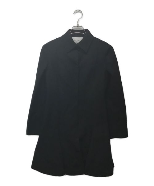 VALENTINO（ヴァレンティノ）VALENTINO (ヴァレンティノ) カシミヤダブルフェイスコート ブラック サイズ:40の古着・服飾アイテム