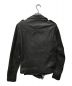 ALL SAINTS (オールセインツ) ラムレザージャケット ブラック サイズ:表記なし：12800円