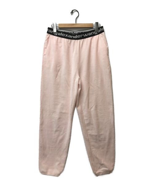 ALEXANDER WANG（アレキサンダーワング）ALEXANDER WANG (アレキサンダーワン) リラックスフィット ラウンジパンツ ピンク サイズ:Sの古着・服飾アイテム