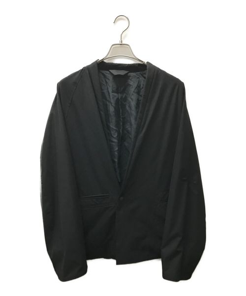 Essay（エッセイ）Essay (エッセイ) スナップボタン羽織ジャケット ブラック サイズ:Mの古着・服飾アイテム