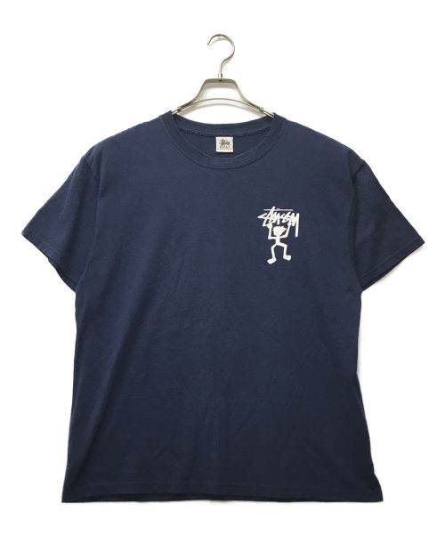 stussy（ステューシー）stussy (ステューシー) Tシャツ ネイビー サイズ:Lの古着・服飾アイテム