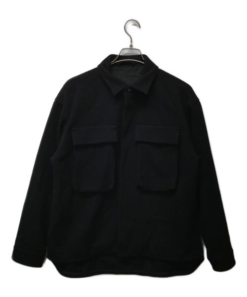 SLOWBE（スローブ）SLOWBE (スローブ) ウールCPOジャケット ブラック サイズ:Mの古着・服飾アイテム
