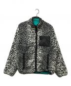SUPREMEシュプリーム）の古着「Leopard Fleece Reversible Jacket」｜グリーン×グレー