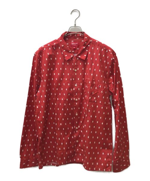 SUPREME（シュプリーム）SUPREME (シュプリーム) シャツ レッド サイズ:XLの古着・服飾アイテム