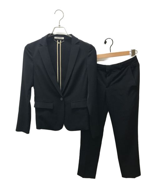 BEIGE（ベイジ）BEIGE (ベイジ) セットアップ ブラック サイズ:ジャケット　2　パンツ0の古着・服飾アイテム