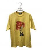 Hysteric Glamourヒステリックグラマー）の古着「プリントTシャツ」｜イエロー