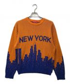 SUPREMEシュプリーム）の古着「newyork sweater」｜オレンジ