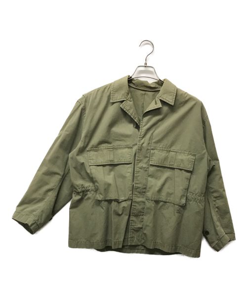 DRAWER（ドゥロワー）Drawer (ドゥロワー) ミリタリージャケット オリーブ サイズ:FREEの古着・服飾アイテム