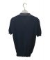 GRAN SASSO (グランサッソ) スキッパーニットポロシャツ ネイビー サイズ:Free：6800円
