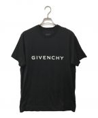GIVENCHYジバンシィ）の古着「ブランドロゴ アーキタイプ オーバーサイズTシャツ」｜ブラック
