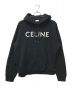 CELINE（セリーヌ）の古着「ルーズスウェットシャツ」｜ブラック