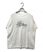 Porter Classic×DISNEYポータークラシック×ディズニー）の古着「お針子コレクションTシャツ」｜ホワイト