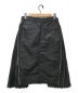 sacai (サカイ) サイドプリーツMA-1スカート ブラック サイズ:2：26000円