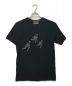 Yohji Yamamoto pour homme（ヨウジヤマモト プールオム）の古着「コラボプリントTシャツ」｜ブラック