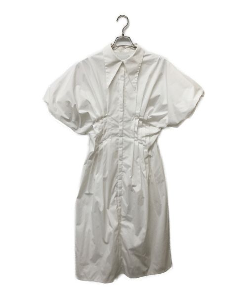 CELFORD（セルフォード）CELFORD (セルフォード) タックディテールワンピース ホワイト サイズ:36の古着・服飾アイテム