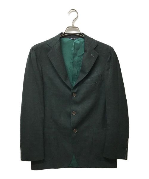 GABO（ガボ）Gabo (ガボ) 3Bテーラードジャケット グリーン サイズ:50の古着・服飾アイテム