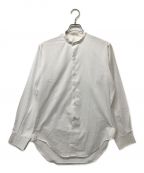 C.G.C.F VICTORIAシージーシーエフ ビクトリア）の古着「70'sバンドカラーシャツ」｜ホワイト