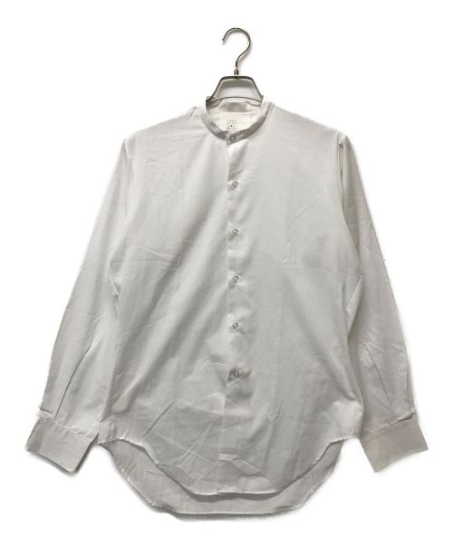C.G.C.F VICTORIA（シージーシーエフ ビクトリア）C.G.C.F VICTORIA (シージーシーエフ ビクトリア) 70'sバンドカラーシャツ ホワイト サイズ:15×33の古着・服飾アイテム