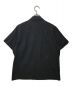 NOMA t.d. (ノーマティーディー) フラワーエンブロイダリーオープンカラーシャツ ブラック サイズ:1：10800円