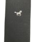 HERMES (エルメス) ホースデザインシルクネクタイ ブラック サイズ:表記なし：9800円