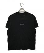 Maison Margiela 10メゾンマルジェラ 10）の古着「反転ミニロゴTシャツ」｜ブラック