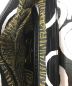中古・古着 VIVIENNE WESTWOOD ANGLOMANIA (ヴィヴィアンウエストウッド アングロマニア) 2WAY型押しサークルプリントワンショルダーバッグ ブラック×ホワイト：15800円
