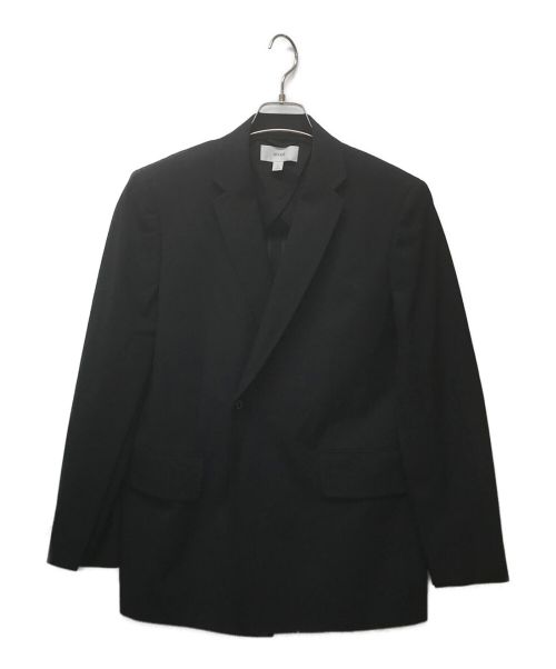 HYKE（ハイク）HYKE (ハイク) 一つ掛けスリーブボタンテーラードジャケット ブラック サイズ:2の古着・服飾アイテム