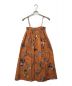 CABaN（キャバン）の古着「NEW BOTANICAL コットン ロングスカート」｜オレンジ