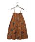 CABaN (キャバン) NEW BOTANICAL コットン ロングスカート オレンジ サイズ:Free：12800円