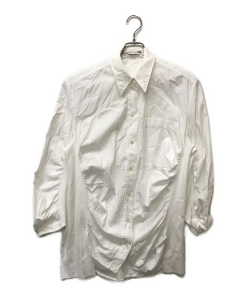 STELLA McCARTNEY（ステラマッカートニー）STELLA McCARTNEY (ステラマッカートニー) リブ切替デザインシャツ ホワイト サイズ:42の古着・服飾アイテム