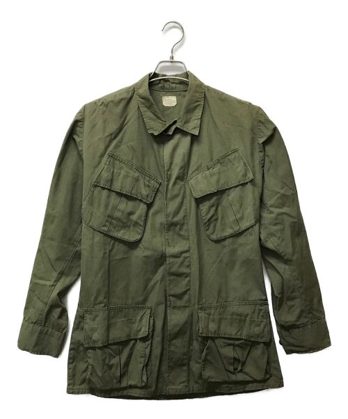 US ARMY（ユーエスアーミー）US ARMY (ユーエス アーミー) リップストップジャングルファティーグジャケット カーキ サイズ:Sの古着・服飾アイテム