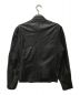Y-3 (ワイスリー) ラムレザージャケット ブラック サイズ:XS：16000円