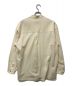 CABaN (キャバン) ウールギャバジン ビッグシャツ ホワイト サイズ:L：14000円