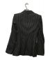 Vivienne Westwood (ヴィヴィアンウエストウッド) ストライプテーラードジャケット ブラック サイズ:36：38000円