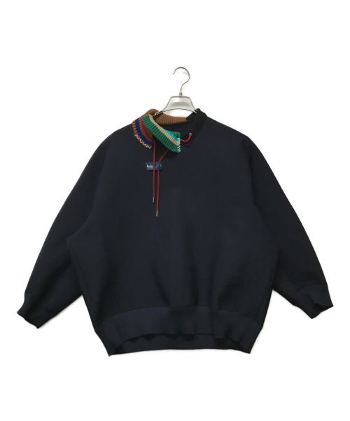 KOLOR（カラー）KOLOR (カラー) ドローストリング スウェットシャツ ネイビー サイズ:2の古着・服飾アイテム