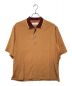 TOGA VIRILIS（トーガ ビリリース）の古着「Satin zip pullover top」｜ブラウン