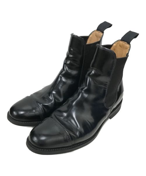 SANDERS（サンダース）SANDERS (サンダース) サイドゴアブーツ ブラック サイズ:UK 7の古着・服飾アイテム