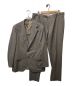 TOMORROW LAND PILGRIM（トゥモローランド ピルグリム）の古着「ウール シングルブレステッド3Bスーツ」｜グレー